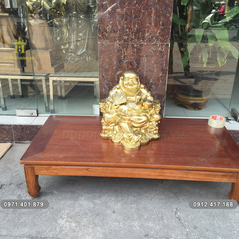 tượng phật di lặc đồng c&aacute;t t&uacute;t
